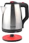 Saachi Electric Kettle - Automatic Shut-Off, 2.0 Litres, 1500W, Stainless Steel -Boil-Dry Protectio