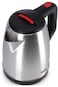 Saachi Electric Kettle - Automatic Shut-Off, 2.0 Litres, 1500W, Stainless Steel -Boil-Dry Protectio