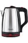 Saachi Electric Kettle - Automatic Shut-Off, 2.0 Litres, 1500W, Stainless Steel -Boil-Dry Protectio