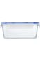 Mondex Scybe Glass Food Container With Lock Lid, 1000ml- Cmn0098