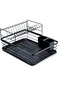 Cuisine Art Dish Drying Rack, Dish Rack for Kitchen Counter, Rust-Proof Dish Drainer with Drying Bo