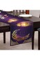 PUCHEN Ramadan Table Runner Decorations cloths Eid Mubarak Party Tablecloths Table Cover Moon Star