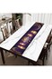 PUCHEN Ramadan Table Runner Decorations cloths Eid Mubarak Party Tablecloths Table Cover Moon Star