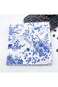 BESONAPINS Blue Floral Napkins Paper 2-Ply 20-Count Disposable Decorative Luncheon Dinner Cocktail