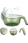 BIGTHREE Rice Washing Bowl, New Rice Washer Strainer Bowl, Rice Rinser Strainer Multi-functional Dr