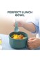 Tazweeq Ramen Bowl Set, Noodle Bowls and Chopstick With Lid, Microwave Safe Ramen Cooker Noodle or
