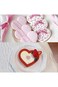 ALMEKAQUZ Heart Cookie Cutter, Stainless Steel Heart Shaped Cookie Cutters, Pastry Cutter Heart Sha