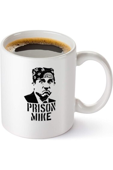 كوب قهوة "مايك بريزون" - منتجات المكتب   كوب مضحك للرجال والنساء - مايكل سكوت كوفي