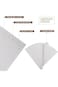 Khazna Coffee Filters, White Size#2,100 Counts 1-4Cups V02 Disposable Coffee Filter Paper Cone, Com