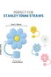 AtRyx Straw Cover for Stanley Cup, 4Pcs Silicone Straw Covers Cap Straw Covers Reusable Straw Tips