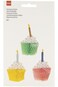 Hema Honeycomb Paper Cupcakes 6-Pack, Multicolor