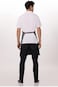 HALAMODO Chef Works Unisex Chef Apron with Pockets Adjustable Bib Apron for Cooking