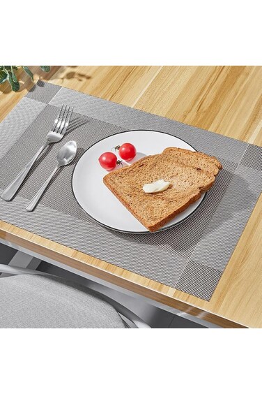 Chasinglee Placemats Table Mats,Table Mat Heat Resistant Placemats, Vinyl Placemats set for Washabl