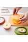 Paporich Avocado Saver and Tomato Holder, Set of 4 Reusable Storage Containers for Fridge - Ideal f