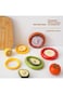 Paporich Avocado Saver and Tomato Holder, Set of 4 Reusable Storage Containers for Fridge - Ideal f