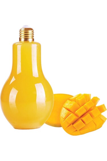 Hotpack Bulb Shaped Plastic Bottles with Silver Cap 500ml, 10 Pieces