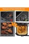 ALMEKAQUZ 100PCS Square Air Fryer Disposable Paper Liner, Non-stick Paper Liner, Oil-Proof and Wate