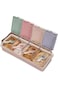 Tazweeq Seasoning Bottle Box, Container Seasoning Bottle Wheat Straw Spices Box Jars, Condiment Org
