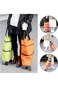 Trolley Folding Shopping Bag Collapsible Two-Stage Zipper Folding Shopping Bags 2 In 1 Foldable Sho