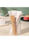 200 Wooden Coffee Stirrers, Natural Wooden Stirrers for Hot and Cold Drinks, Strong and Durable Wooden Sticks