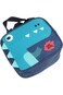 LJCM Cute Thermal Lunch Bag, Cartoon Lunch Bag 1 Main Compartment Colourfast For School (Dinosaur)