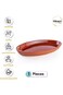 Luksyol Small Oval Pots For Cooking, Pan for Mexican Indian Korean Dishes, Handmade Cookware, Clay