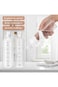 TRASSLE 750ml Glass Water Bottle with Time Marker, Reusable Glass Beverage Bottle Milk Bottle Juice