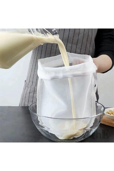 Allkindmore Food Grade Soy Milk Filter Bags, 200 Micron 20 * 30CM Fine Mesh Bag Milk Filter Bag All