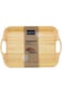Cuisine Art Bamboo Powder Tray With Handles - Bd-Bf-57