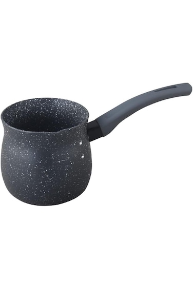 Parfait Ergonomic Handle Alum Granite Milk Pan Black 7 X 7Cm 2019M-06-G