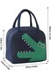 YILANJIN Insulated Lunch Bag Cartoon Packed Lunch Box Tote Lunch Bag with Zipper Small Foldable Wat
