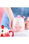 Cute Strawberry Mugs Pink Coffee Mug Ceramic kawaii Cup Morning Tea Milk Fruit Mug with Lovely Lid