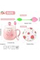 Cute Strawberry Mugs Pink Coffee Mug Ceramic kawaii Cup Morning Tea Milk Fruit Mug with Lovely Lid