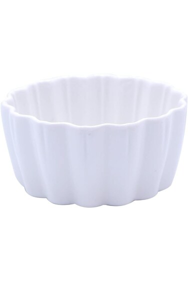 Bin Shihon-Abomar   3 Types Dessert Plates Made of Porcelain 36 Pieces - White