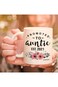 MyCozyCups Promoted To Auntie 2021 Coffee Mug - 11oz Cup Baby Reveal For New Aunts, In laws, Best F