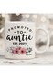 MyCozyCups Promoted To Auntie 2021 Coffee Mug - 11oz Cup Baby Reveal For New Aunts, In laws, Best F