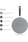 Royalford Marble Coating Tawa Pan, Round, Aluminum, Grey, 30 cm, RF9507