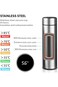 Tazweeq Smart Water Bottle, 500mL Intelligent Digital Thermos Water Cup, LED Touch Display Temperat