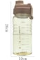 Leak-Proof Sports Water Bottle, 1.5L, with Measurement Label, BPA-Free, Portable for Gym, Cycling,