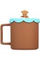 Miniso BT21 Collection Shooky Ceramic Cup with Silicone Lid, 425 ml Capacity
