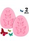 Butterfly Silicone Fondant Mold, Cake Jelly Molds, Chocolate Mould, Silicone Fondant Candy Cake Bak