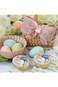 6PCS Metal Cookie Tins, Easter Egg Tin Easter Candy Box Spring Party Supplies Easter Holiday Box Je
