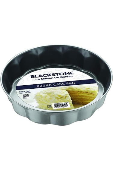BLACKSTONE Scalloped Cake Pan Professional Bakeware Mould Nonstick Coating Cake Pan Easy Bakeware S