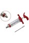 Turkey Injector Kit, 1-oz Plastic Meat Injector Syringe,Food-Grade Marinade Injector