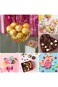 Goodern 300 Pcs Gold Foil Candy Wrappers Square Golden Aluminum Foil Chocolate Wrap Sheets Paper Su