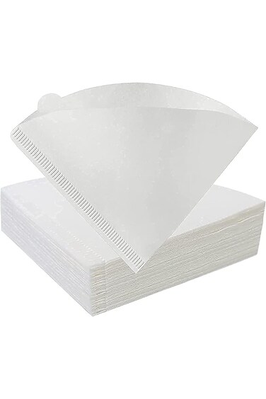 فلاتر قهوة ماستر جولد V60، 100 قطعة، لون أبيض