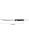 Tramontina Ultracorte 8 Inches Carving Knife with Stainless Steel Blade and Black Polypropylene Han
