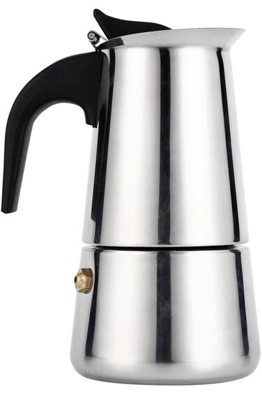 ماكينة صنع الإسبريسو على الموقد، وعاء موكا من الفولاذ المقاوم للصدأ، ماكينة صنع القهوة على الموقد، وعاء قهوة للمكتب والمنزل(