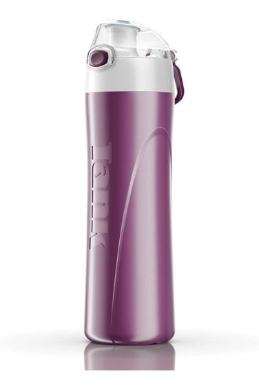 زجاجة مياه خزانية بلون بنفسجي 16 أونصة