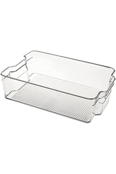 سلة ثلاجة متعددة الأغراض من هومسميثس، صغيرة، شفافة